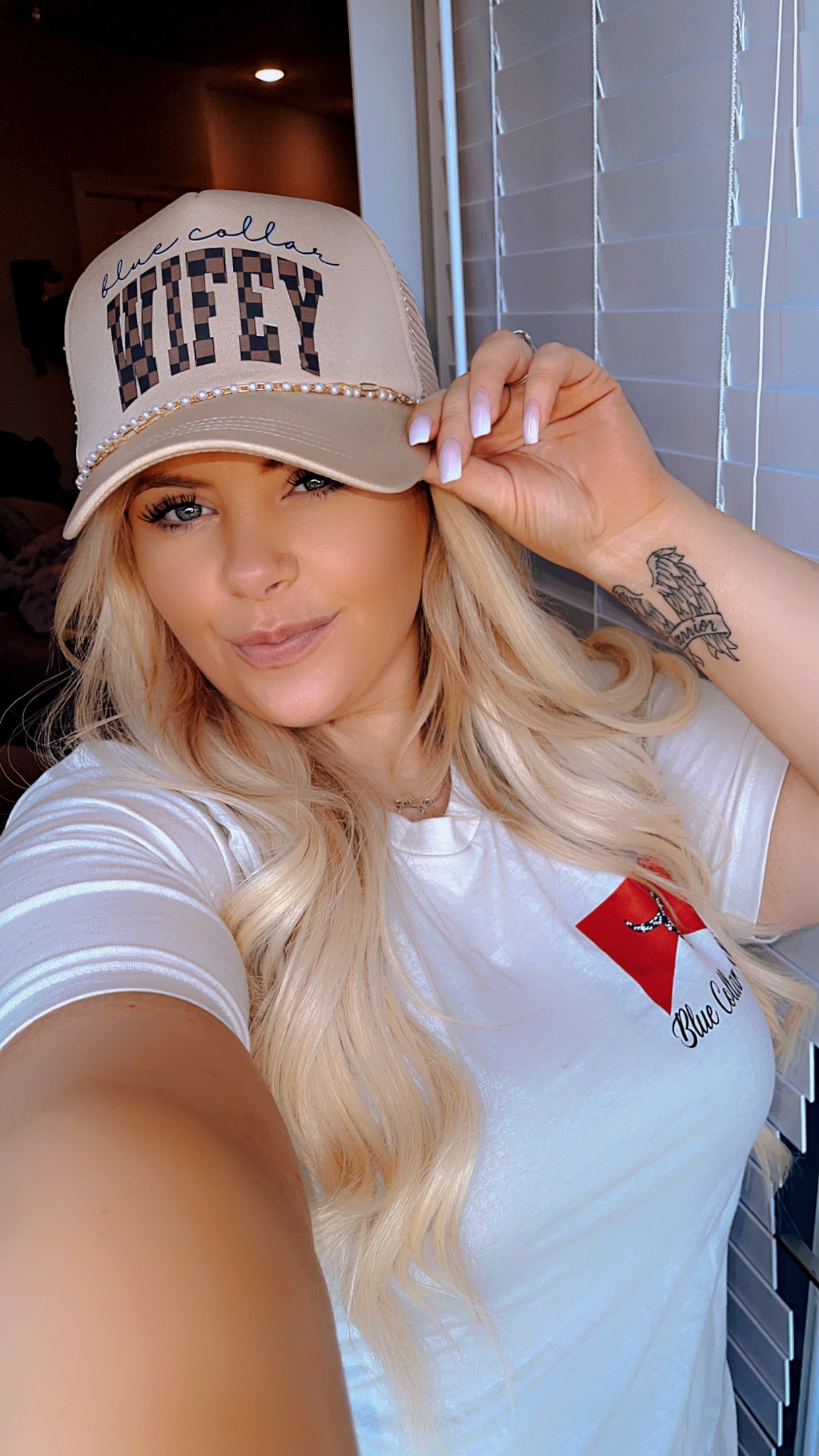 Blue Collar Wifey - Trucker Hat