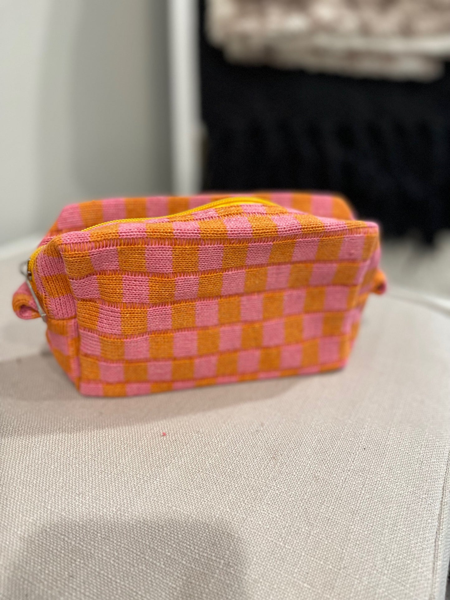 Checked Out - Cosmetic Bag