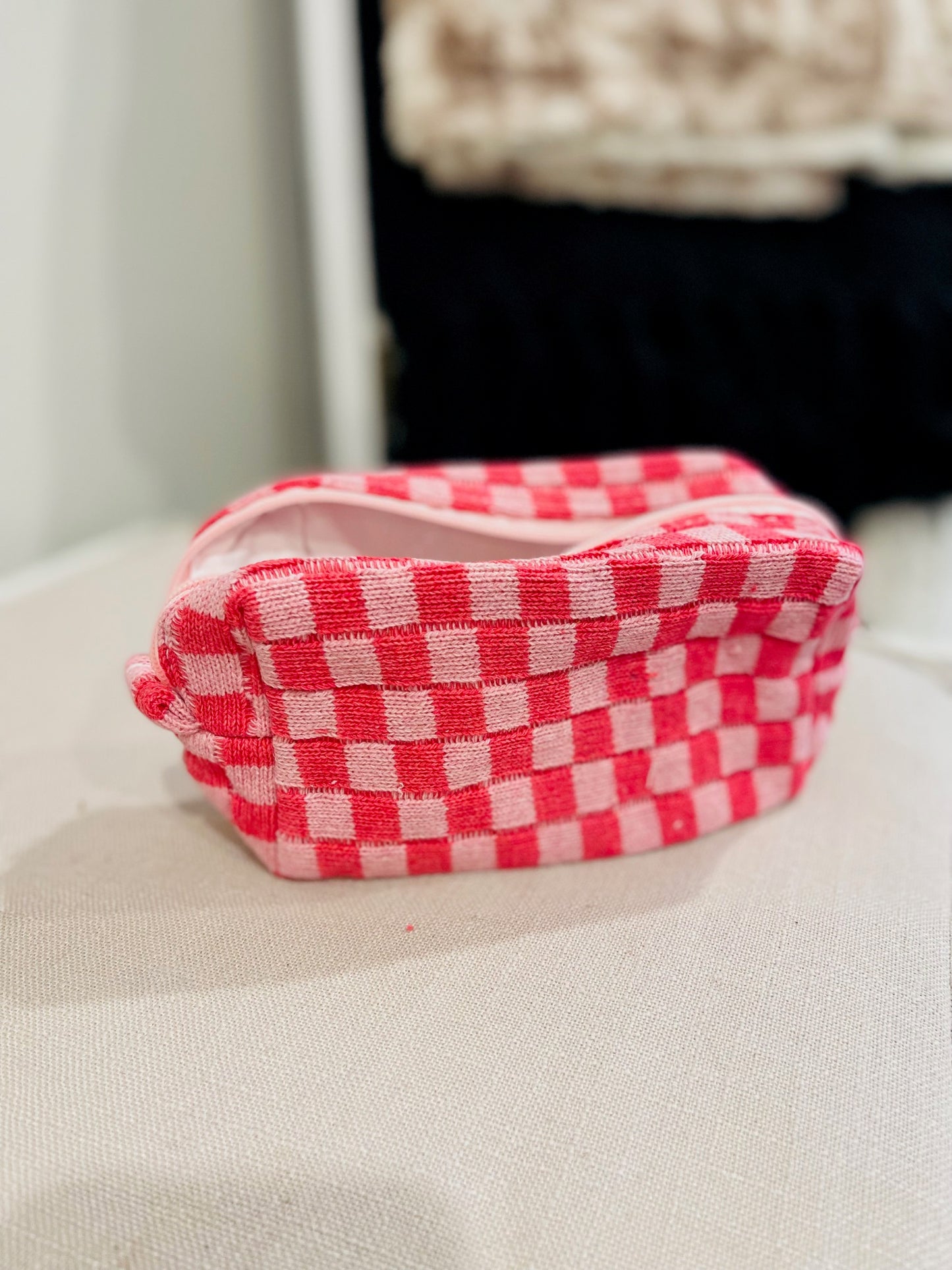 Checked Out - Cosmetic Bag